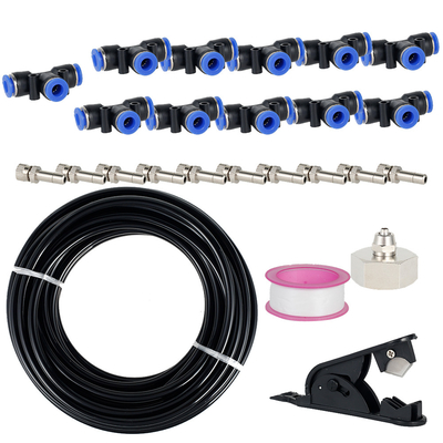 5 - 30 Meters Water Spray Misting Cooling Kit Garden Watering Irrigation System Set