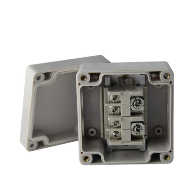 Lighting Cable Wiring Project Junction Box 83*81*56mm Plastic Enclosure with Connectors Waterproof