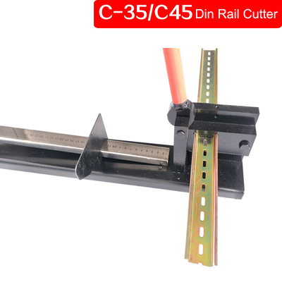 4-in-1 35mm 15mm DIN Mounting Rail Cutter Punch Cutting Tool Manual