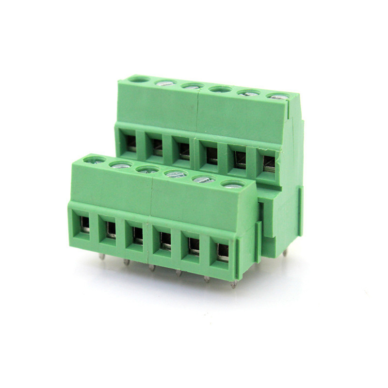 5.08mm / 0.2" Dual Row PCB Mount Screw Terminal Block Connector