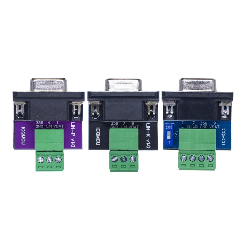 Female DB9 Connectors to CAN LIN Interface Adapter For PCAN PLIN CAN Bus Monitor