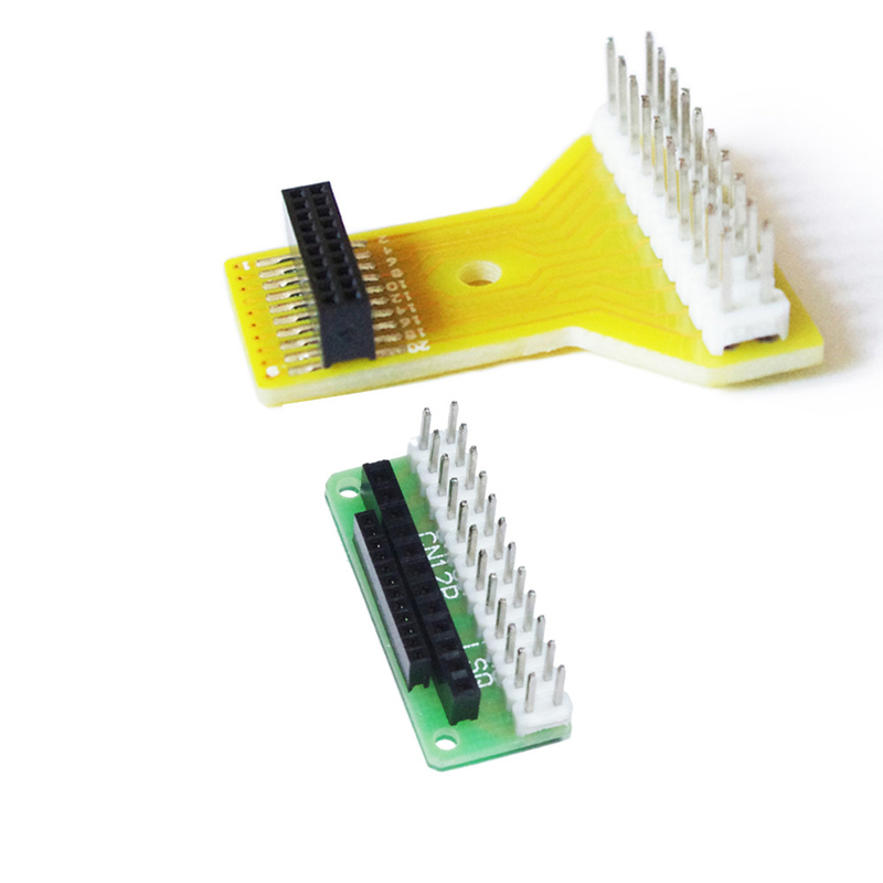 1.27mm Female to 2.00mm 2.54 mm Male Pin Headers Adapter PCB Board
