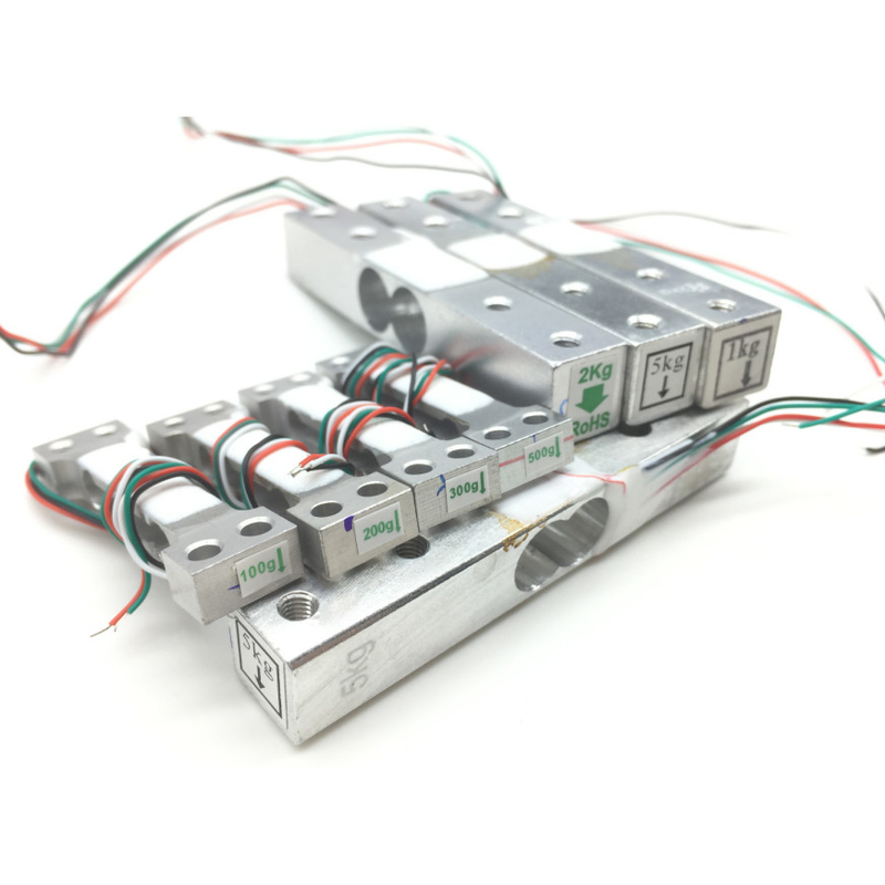 Aluminum Miniature Force Weighing Sensor Micro Load Cells 100g 200g 300g 500g 1kg 2kg 3kg 5kg