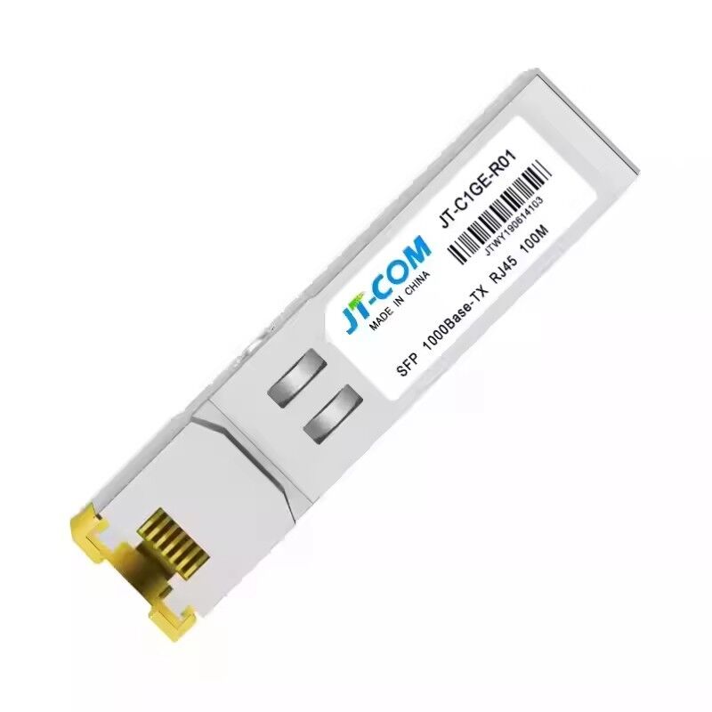 1.25G SFP to RJ45 Module, 1000Base-T Copper SFP Ethernet Transceiver for Cisco, Meraki HUAWEI, Mikrotik Switch