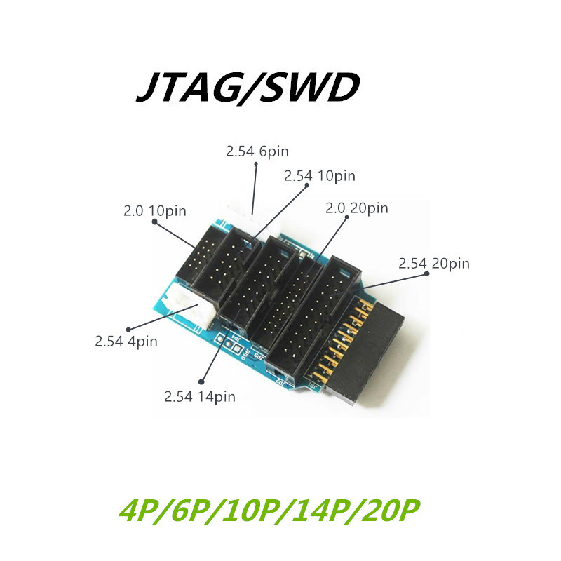 J Link Emulator V8 V9 All Arm Jtag Adapter Converter Cable Kit For 6410 Mini 2440