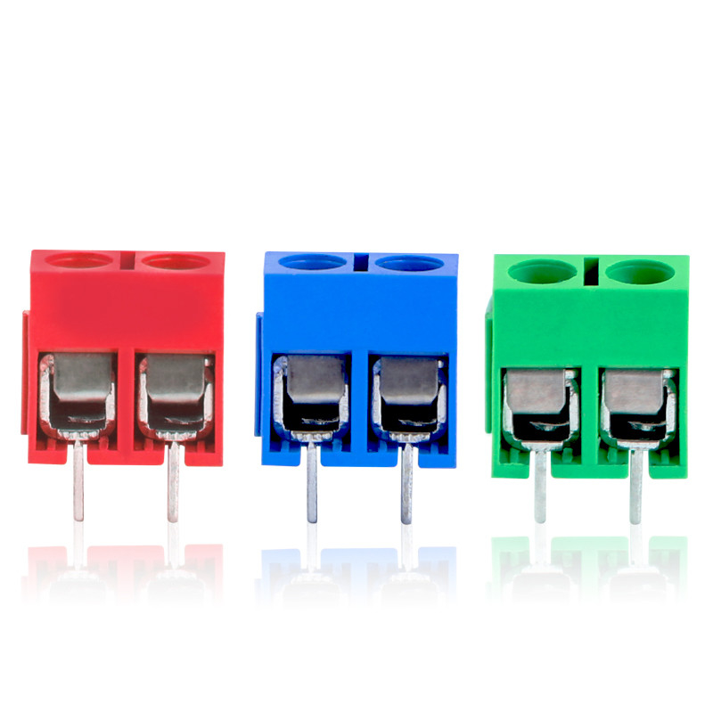 5.0mm Pitch PCB Mounted Screw Clamp Type Terminal Blocks 2P 3P Jointed