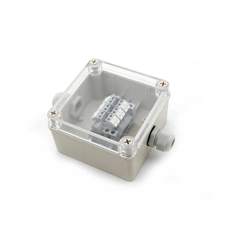 Plastic Junction Box 125*125*75mm Electric Distribution Enclosure