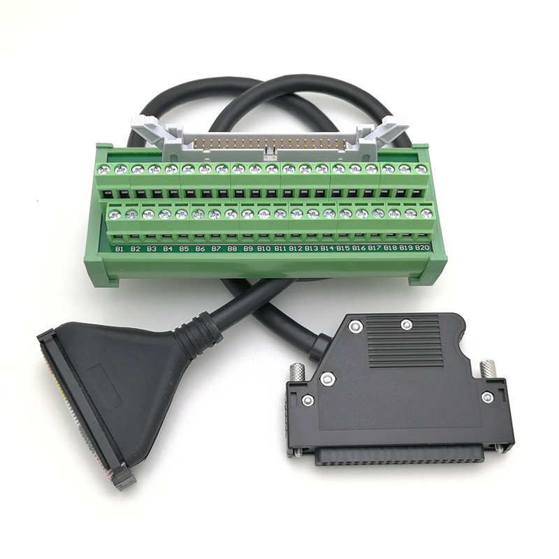 IDC40 40 pin Connector Terminal Blocks Breakout Board 1M Cable for ...